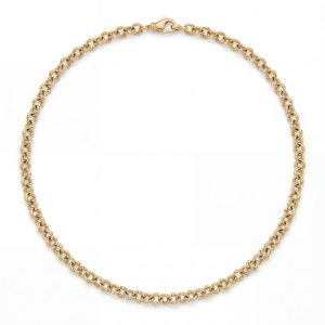 Umlaut Diamond Necklace