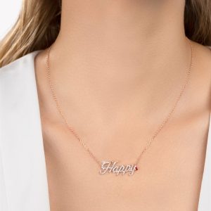 Happy Diamond Necklace – product view