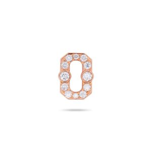 Varsity Umlaut Full Diamond Pendant