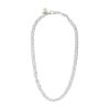 MULTI STONE CROSS DROP NECKLACE – product view