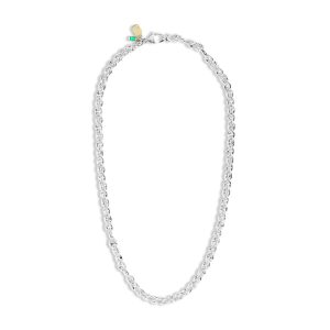 THE MARINER LINK MULTI CHARM NECKLACE