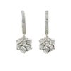 CROSS EARRINGS – White – product view