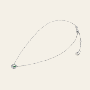 Evil Eye Diamond Necklace – product view