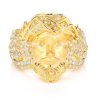 Beaded Border Diamond Band – Yellow Gold / 8 – product view