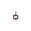 Diamond Emerald Cut Solitaire Pendant (1.10ct) – product view