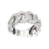 Halo Diamond Tower Ring – product view