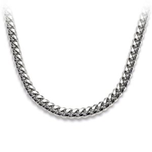 Sterling Silver Cuban Chain - 3.5mm / 925 Sterling Silver / 22"