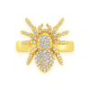Briar Cluster Diamond Ring – Yellow Gold / 8 – product view