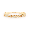 Eternity Diamond Bangle – Yellow Gold / Medium – product view
