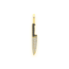 Four Leaf Clover Diamond Pendant – Yellow Gold – product view