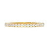 Bold Single Row Band Ring – Yellow Gold / 6.5 – product view