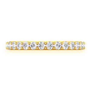 Single Row Band Ring - Yellow Gold / 6.5