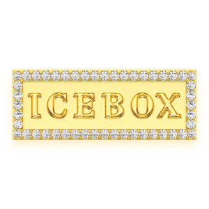 Icebox Logo Diamond Ring - Yellow Gold / 8