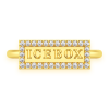 Bubbly Diamond Ring – Yellow Gold / 8 – product view
