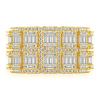 Evil Eye Diamond Ring – Yellow Gold / 6.5 – product view