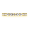 Bold Single Row Band Ring – Yellow Gold / 6.5 – product view