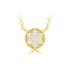 Angel Diamond Pendant – Yellow Gold – product view