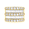 Micro Elle Diamond Bar Ring – product view