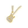Revolver Diamond Pendant – Yellow Gold – product view