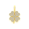 Chef Knife Diamond Pendant – 0.25ctw / Yellow Gold – product view