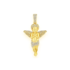 Fleur-De-Lis Diamond Pendant – Yellow Gold – product view