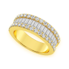 Bulldog Signet Diamond Ring – Yellow Gold / 10 – product view