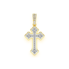 Money Bag Diamond Pendant – Yellow Gold – product view