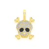 Arabic Allah Diamond Pendant – Yellow Gold – product view