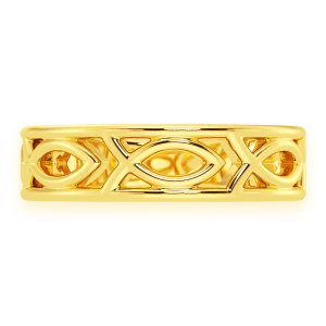 Ichthys Gold Ring - Yellow Gold / 6.5
