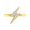 Briar Cluster Diamond Ring – Yellow Gold / 8 – product view