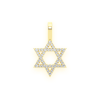 Royal Baguette Cross – Yellow Gold – product view