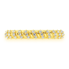 Nine Stone Round & Princess Diamond Ring – White Gold / 6.5 – product view
