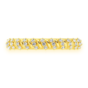 Solid Rope Ring - Yellow Gold / 6.5