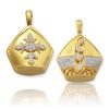 10KY 1.00CTW DIAMOND SHOE PENDANT – product view
