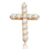 10KR 2.00CTW DIAMOND KING JESUS PENDANT – product view