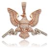 10KY 3.30CTW DIAMOND WALKING LION PENDANT – product view
