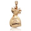 10KY 2.85CTW DIAMOND CROWN PENDANT – product view