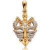 10KY 0.60CTW DIAMOND PHAROAH PENDANT – product view