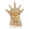 10KY 0.20CTW DIAMOND ‘MIC IN HAND’ PENDANT – product view