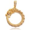 14KY 3.85CTW BAGUETTE DIAMOND MEMORY PENDANT – product view