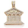 10KY 1.00CTW DIAMOND VAULT SAFE PENDANT – product view