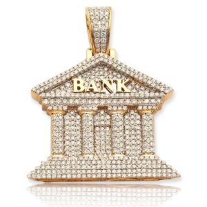 10KY 2.15CTW DIAMOND BANK PENDANT