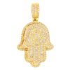 10KY 1.55CTW DIAMOND LIGHTNING BOLT PENDANT – product view