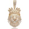 10KY 1.35CTW DIAMOND AND SYNTHETIC SAPPHIRE CLOWN – product view