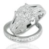 14K 0.97-1.03CT D-BAND RING MENS RINGS – product view