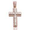 14KR 0.20CTW DANCING DIAMOND PENDANT – product view