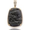 10KY 2.00CTW DIAMOND ANGRY GORILLA FACE PENDANT – product view