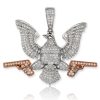 10KY 0.35CTW DIAMOND KEY PENDANT – product view