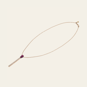 Match Ruby Diamond Necklace – product view