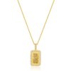 Micro Hamsa Piece (Blessings, Diamond Eye) – product view